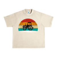 Sandshell vintage tractor Urban Heavy Tee - artisFamous