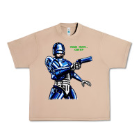 Burro 8bit robocop Urban Heavy Tee - artisFamous