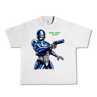 Lunar Rock 8bit robocop Urban Heavy Tee - artisFamous
