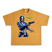 Peanut Butter 8bit robocop Urban Heavy Tee - artisFamous