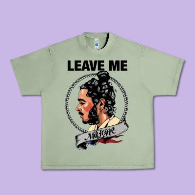 Leave Me Malone Merch Urban Heavy Tee Designed By Artisfamous