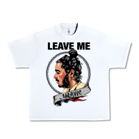 White leave me malone merch Urban Heavy Tee - artisFamous