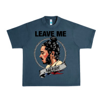 Midnight Navy leave me malone merch Urban Heavy Tee - artisFamous