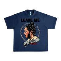 Navy leave me malone merch Urban Heavy Tee - artisFamous