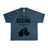 Midnight Navy boxing gym classic Urban Heavy Tee - artisFamous