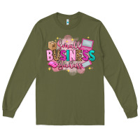 Army Green small business badass Long Sleeve Tee - Artiststas