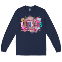 Navy small business badass Long Sleeve Tee - Artiststas