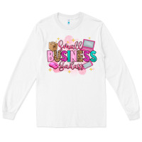 White small business badass Long Sleeve Tee - Artiststas