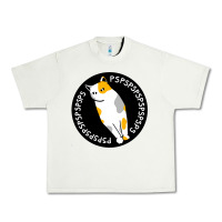 Pistachio calico cat Urban Heavy Tee - artisFamous