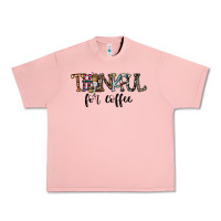 Salmon thankful for coffee Urban Heavy Tee - CowhideDigitalArt