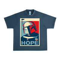 Midnight Navy boba fett for president Urban Heavy Tee - artisFamous
