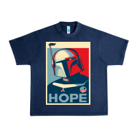 Navy boba fett for president Urban Heavy Tee - artisFamous