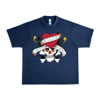 Navy Funny Ed Hardy Sarcasme Saying New Urban Heavy Tee - artisFamous