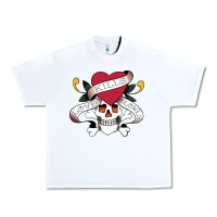 White Funny Ed Hardy Sarcasme Saying New Urban Heavy Tee - artisFamous