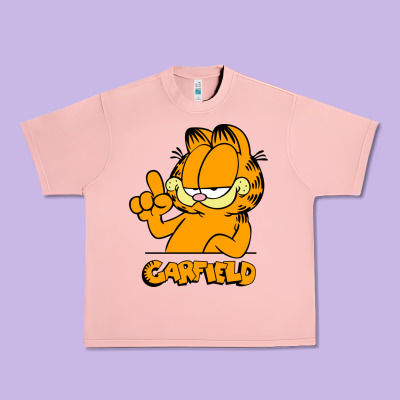 Funny Garfild New Vector Design Urban Heavy Tee Designed By Artisfamous