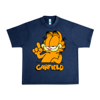 Navy Funny Garfild new vector design Urban Heavy Tee - artisFamous