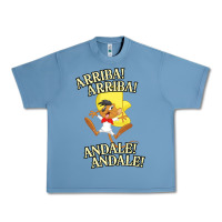 Pebble Blue Funny Speedy Arriba arriba New Urban Heavy Tee - artisFamous
