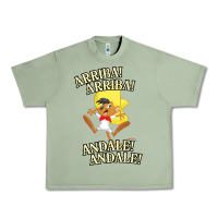 Oil Green Funny Speedy Arriba arriba New Urban Heavy Tee - artisFamous