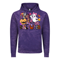 Cloud Purple my 1st halloween Vintage Hoodie - BarkalooDesign
