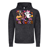 Vintage Black my 1st halloween Vintage Hoodie - BarkalooDesign