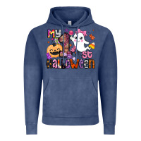 Vintage Denim my 1st halloween Vintage Hoodie - BarkalooDesign