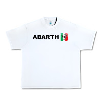 White abarth italy merch Urban Heavy Tee - artisFamous