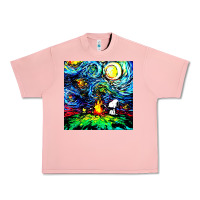 Salmon starry night print van gogh parody Urban Heavy Tee - artisFamous