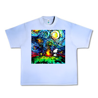 Grape Ice starry night print van gogh parody Urban Heavy Tee - artisFamous