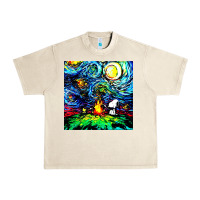 Sandshell starry night print van gogh parody Urban Heavy Tee - artisFamous