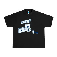 Black analog retirement Urban Heavy Tee - artisFamous