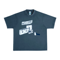Midnight Navy analog retirement Urban Heavy Tee - artisFamous