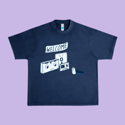 Analog Retirement Urban Heavy Tee Designed By Artisfamous