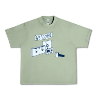 Oil Green analog retirement Urban Heavy Tee - artisFamous