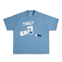 Pebble Blue analog retirement Urban Heavy Tee - artisFamous