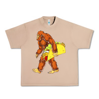 Burro bigfoot carrying taco Urban Heavy Tee - artisFamous