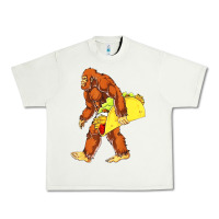 Pistachio bigfoot carrying taco Urban Heavy Tee - artisFamous