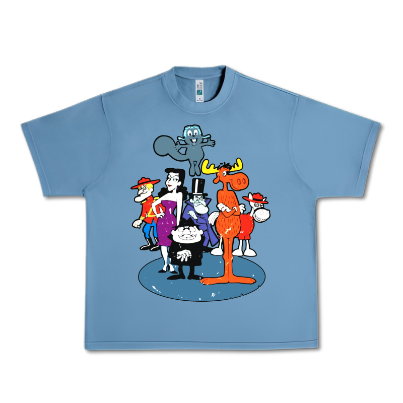 Rocky & Bullwinkle And Friends Urban Heavy Tee by artisFamous | Teevron