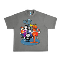 Tornado rocky & bullwinkle and friends Urban Heavy Tee - artisFamous