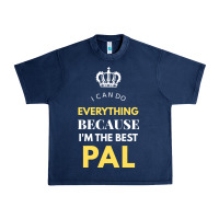 Navy i'm the best pal Urban Heavy Tee - artisFamous