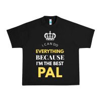 Black i'm the best pal Urban Heavy Tee - artisFamous
