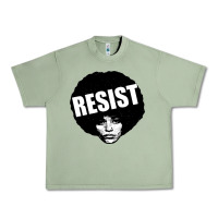 Oil Green angela davis speaking Urban Heavy Tee - artisFamous