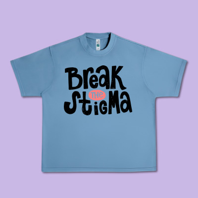 End The Stigma Merch Urban Heavy Tee Designed By Artisfamous