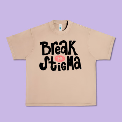 End The Stigma Merch Urban Heavy Tee Designed By Artisfamous