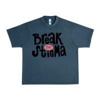 Midnight Navy end the stigma merch Urban Heavy Tee - artisFamous