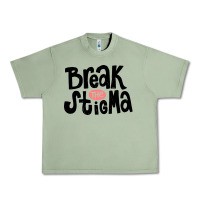 Oil Green end the stigma merch Urban Heavy Tee - artisFamous
