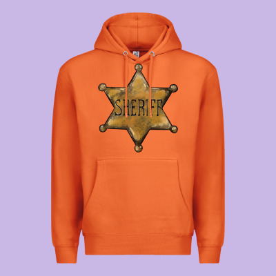 Sheriff Star Premium Hoodie Designed By Barkaloodesign