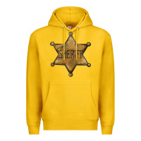 Lemon sheriff star Premium Hoodie - BarkalooDesign