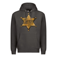 Smoke sheriff star Premium Hoodie - BarkalooDesign