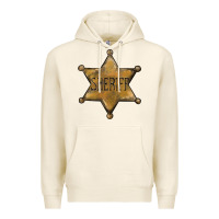 Tofu sheriff star Premium Hoodie - BarkalooDesign