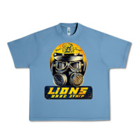 Pebble Blue lions drag speed Urban Heavy Tee - artisFamous
